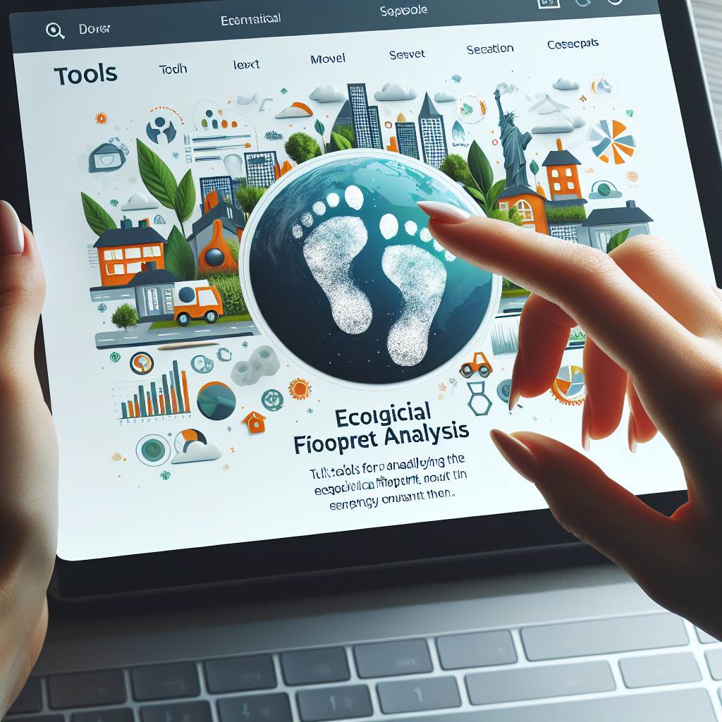 Ökologische Fußabdruck Analyse
