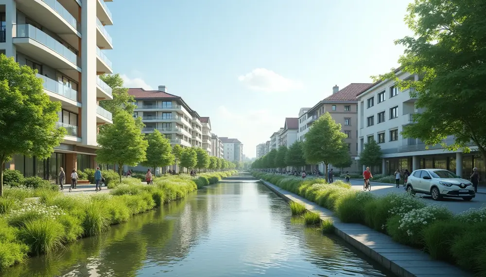 Das Stadtbild in Deutschland