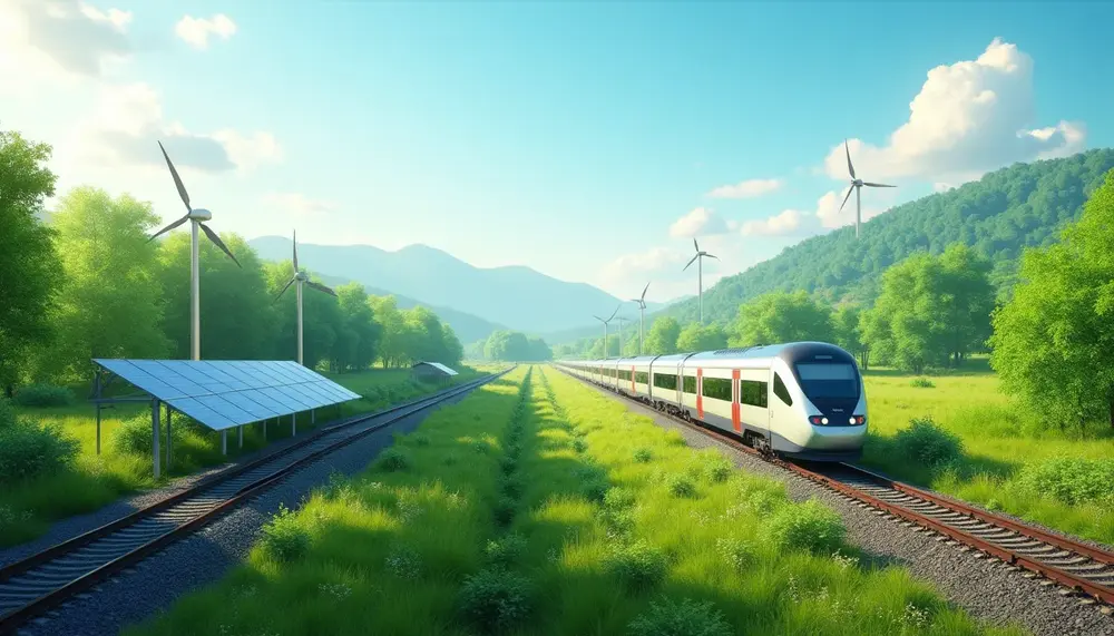 Die Bahn auf dem Weg zur Nachhaltigkeit: Erfolge und Herausforderungen