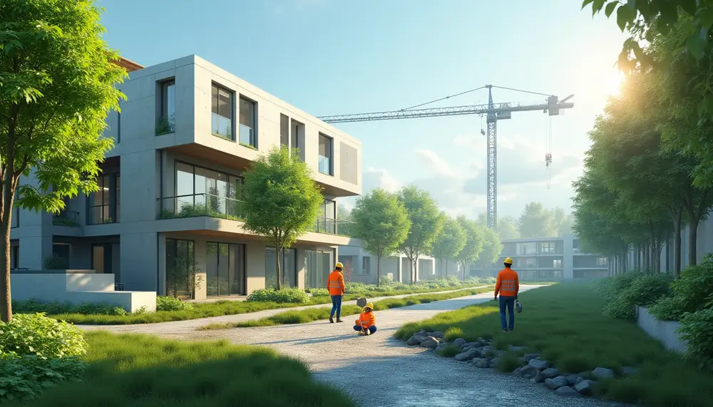 Die grüne Bauwirtschaft: Nachhaltige Trends und Technologien