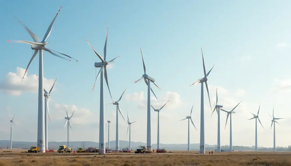 Die nachhaltige Energiequelle: Die Produktion von Windrädern