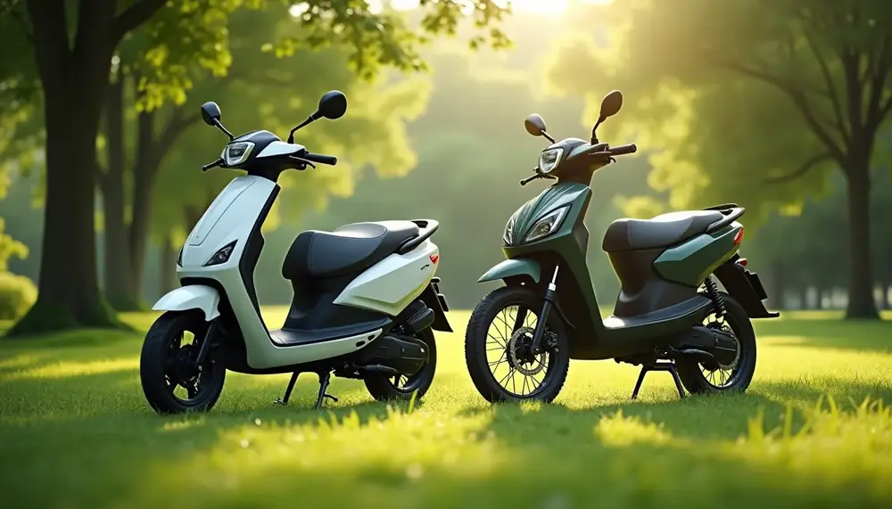 E-Scooter versus E-Bike