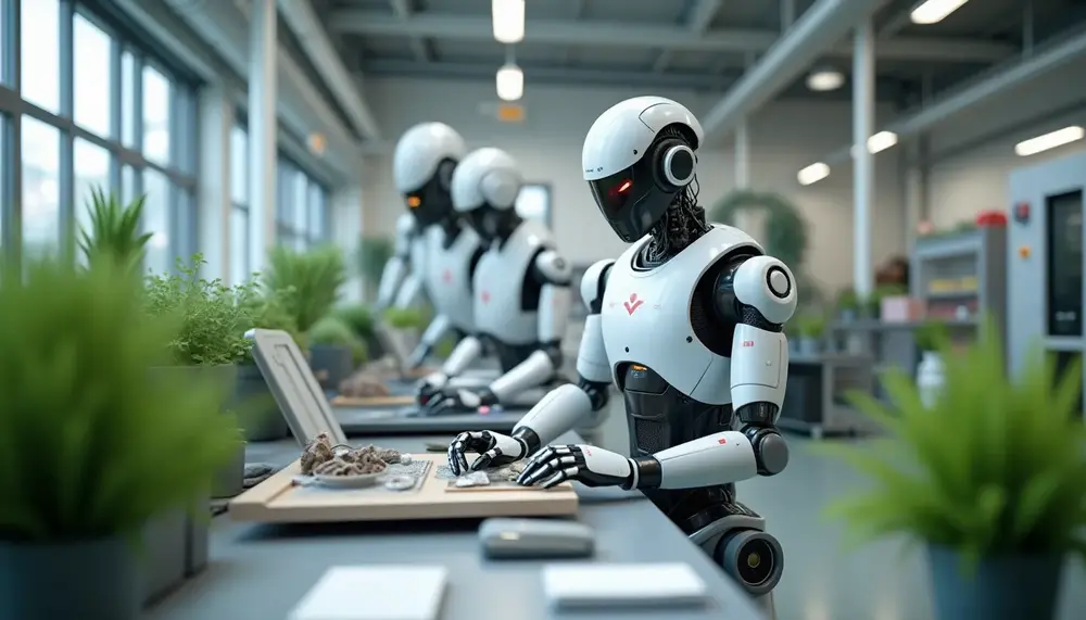 Humanoide Roboter in der Industrie: Chance für nachhaltige Produktion?