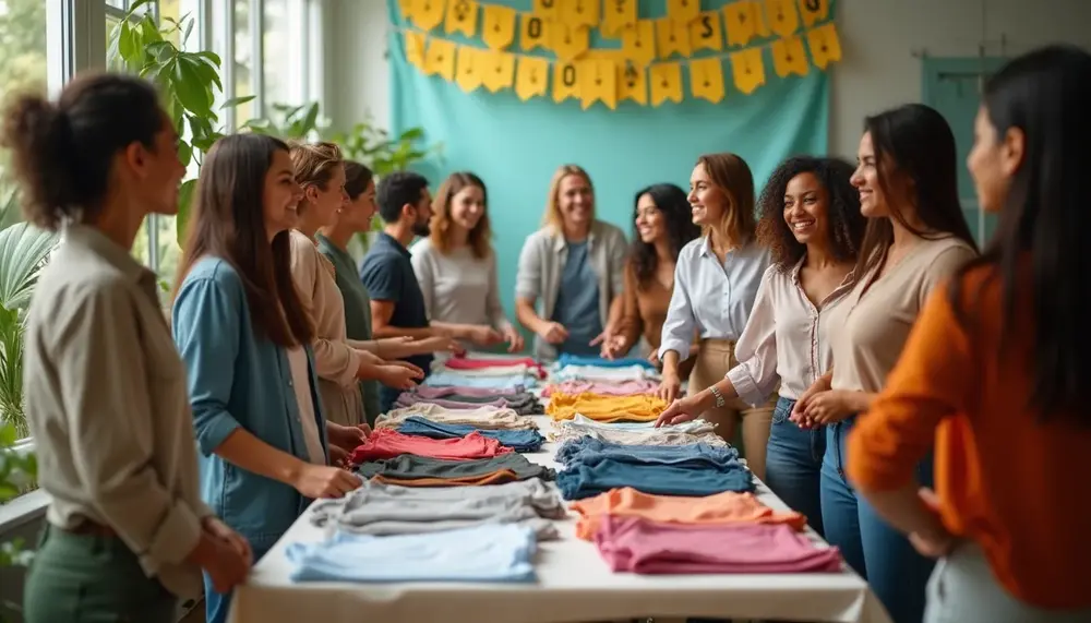 Klamottentauschparty in Lüneburg: Kleidung tauschen statt kaufen für mehr Nachhaltigkeit