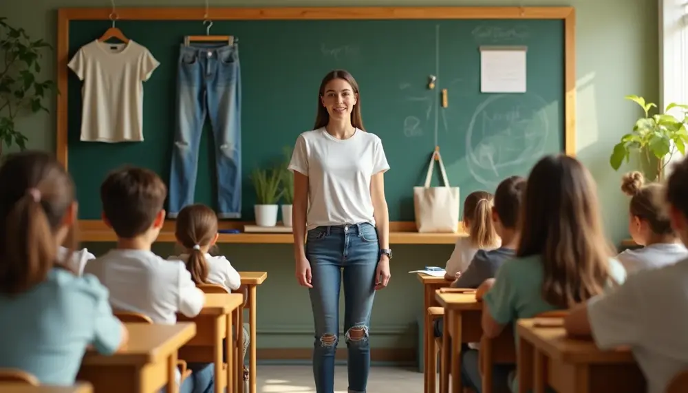 Kleidung und Nachhaltigkeit: Eine Lektion für den Unterricht