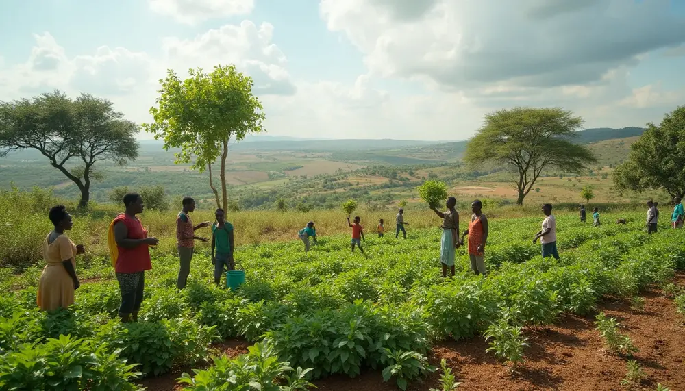 Klimaveränderung in Afrika: Herausforderungen und Lösungen