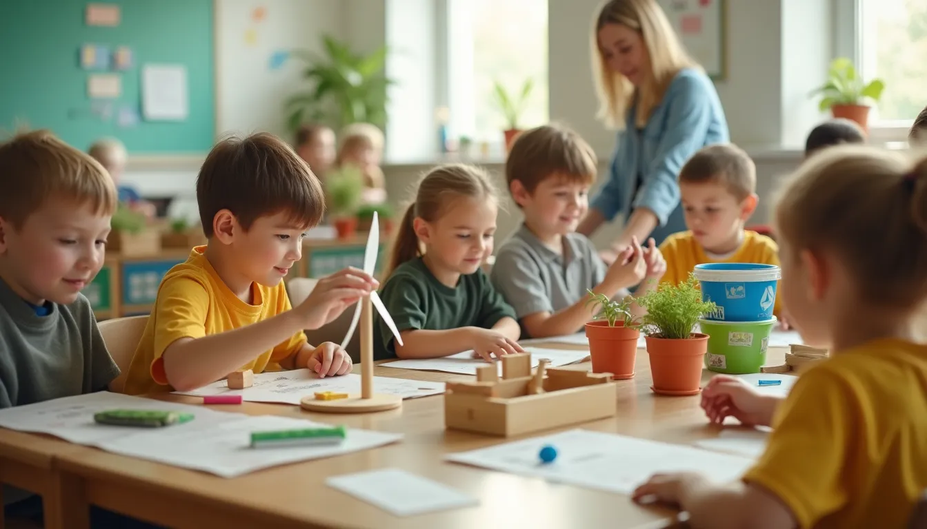 Nachhaltigkeit spielerisch lernen: Die Projektwoche in der Grundschule